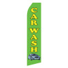 Green Car Wash Econo Stock Flag