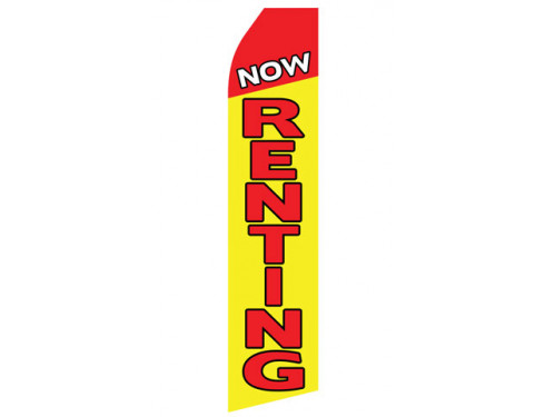 Now Renting Econo Stock Flag