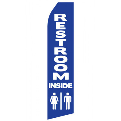 Restroom Inside Econo Stock Flag