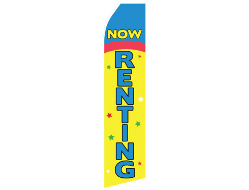 Now Renting Econo Stock Flag