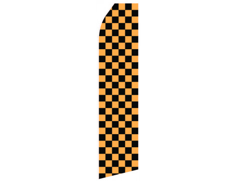 Dark Chessboard Econo Stock Flag