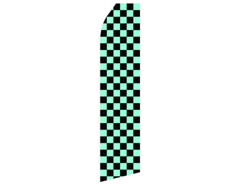 Green Black Econo Stock Flag