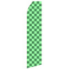 Light Green Grid Econo Stock Flag