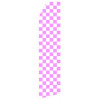 Light Magenta Chessboard Econo Stock Flag