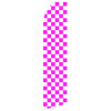 Magenta Chessboard Econo Stock Flag
