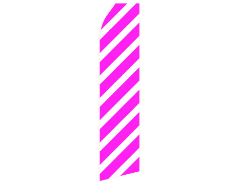 Magenta Stripe Econo Stock Flag