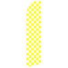 Yellow Chessboard Econo Stock Flag