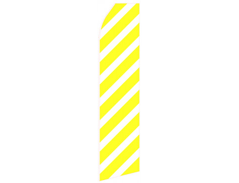 Yellow Stripe Econo Stock Flag