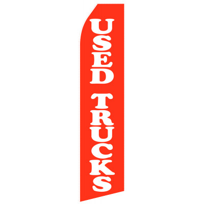Red Used Truck Econo Stock Flag