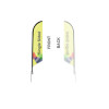 Feather Angled Flag (Medium))
