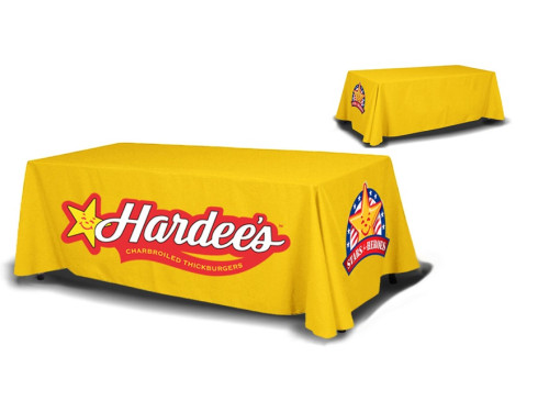 8ft Table Cover 4 sided (Close Back)