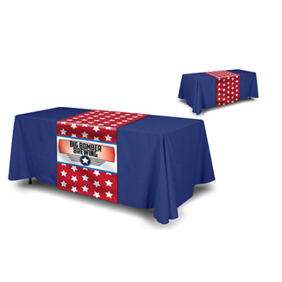 Table Runner + Solid Color Throw Combo