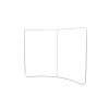 10ft Curve Tension Fabric Display