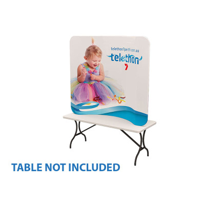 6 Ft. Curve Tension Fabric Display