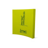 8ft Curve Velcro Fabric Pop Up Display