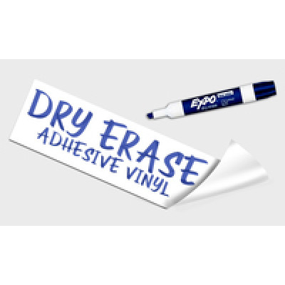 Dry Erase Adhesive Vinyl