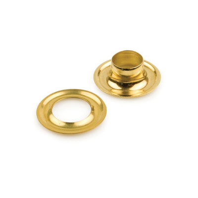 2 Self Piercing Brass Grommets (Stimpson) - 500 set