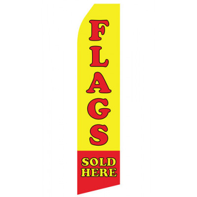 Flags Sold Here Econo Stock Flag