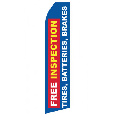 Free Inspection Tires Batteries Brakes Econo Stock Flag