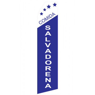 Comida Salvadorena Econo Stock Flag