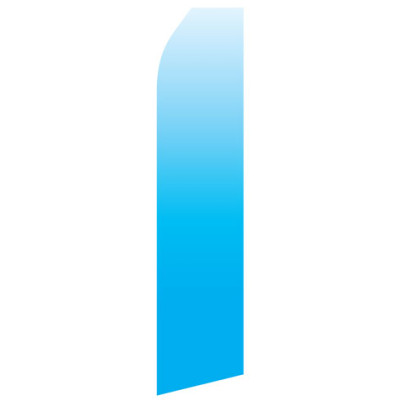 Blue Gradient Econo Stock Flag