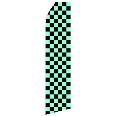 Green Black Econo Stock Flag
