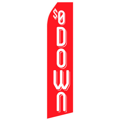 $0 Down Econo Stock Flag